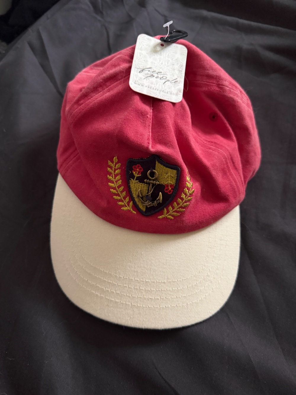Free People | Nautical Adult Baseball Cap NWT